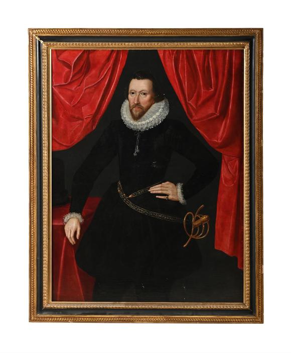 DreweattsCIRCLE OF MARCUS GHEERAERTS THE YOUNGER (FLEMISH 1561-1635), PORTRAIT OF A GENTLEMAN