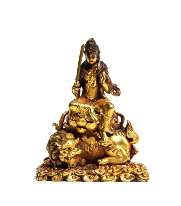 Bertolami Fine ArtFigure of Bodhisattva Manjushri, China