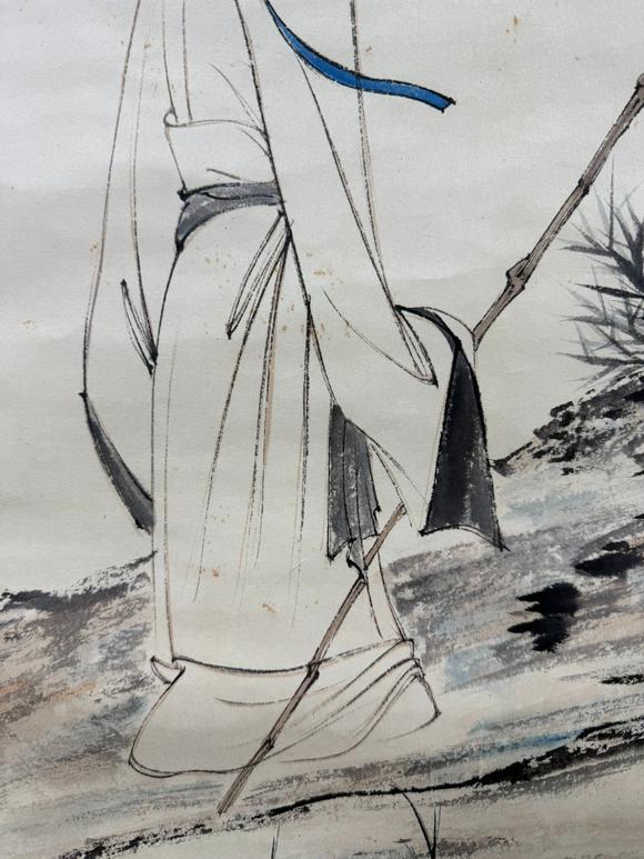 北京寶蘊(yùn)張大千 高士圖 
