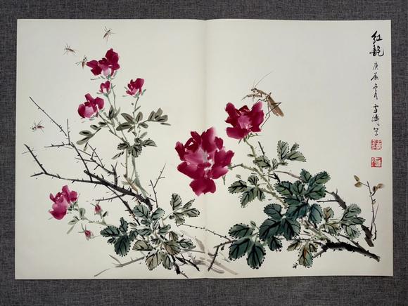 北京寶蘊(yùn)王雪濤 花鳥十二開冊(cè) 