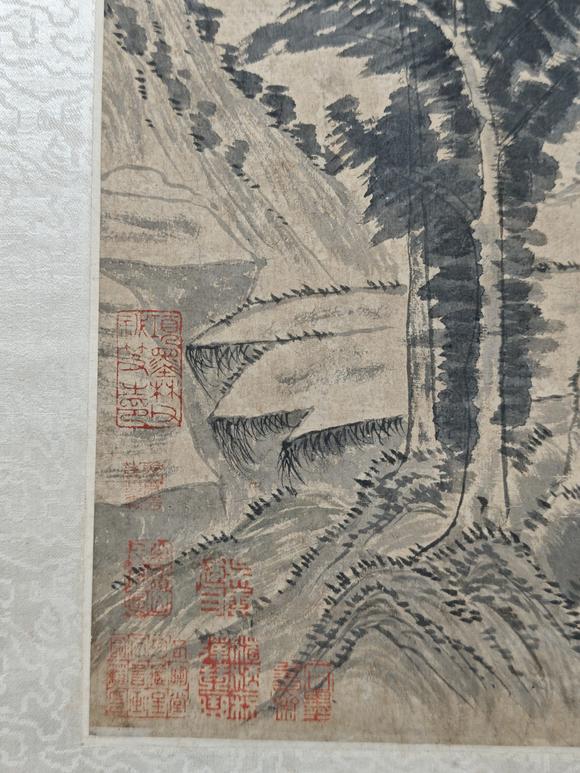京都粵盛美術(shù)倪瓚/山水