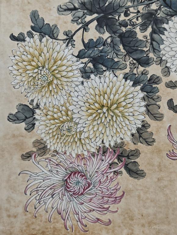 京都粵盛美術(shù)繆谷瑛/菊花