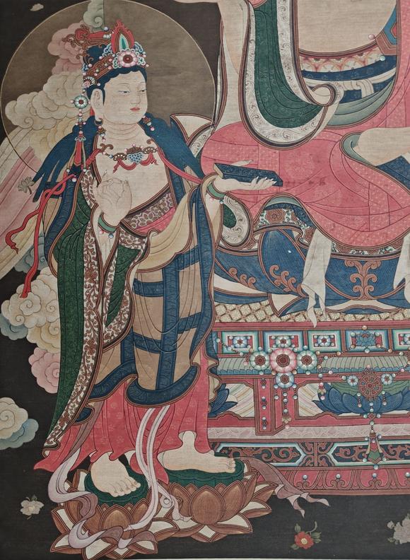 京都粵盛美術(shù)丁觀鵬/佛像