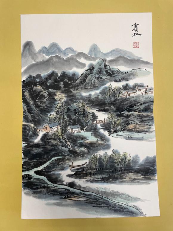 北京寶蘊(yùn)黃賓虹 山水十二開冊