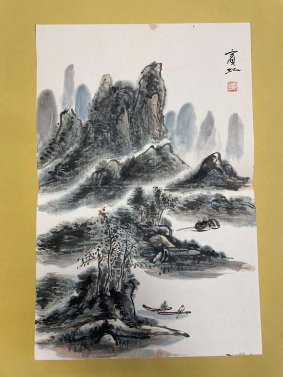 北京寶蘊(yùn)黃賓虹 山水十二開冊