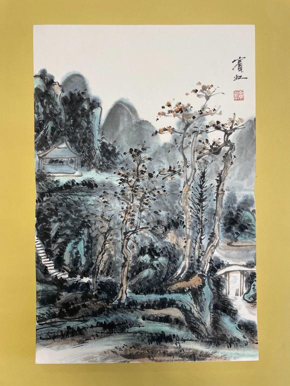 北京寶蘊黃賓虹 山水十二開冊