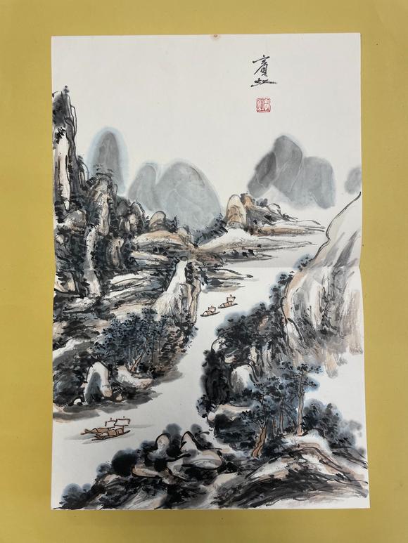 北京寶蘊(yùn)黃賓虹 山水十二開冊
