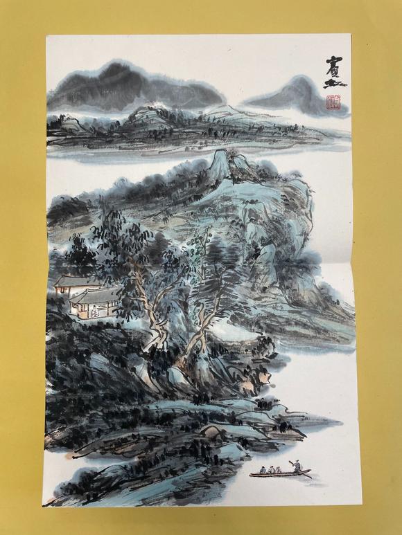 北京寶蘊(yùn)黃賓虹 山水十二開冊