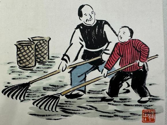 北京寶蘊(yùn)豐子愷 漫畫(huà)