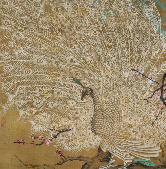 北京寶蘊(yùn)邊鸞 珍禽芳樹(shù)圖 