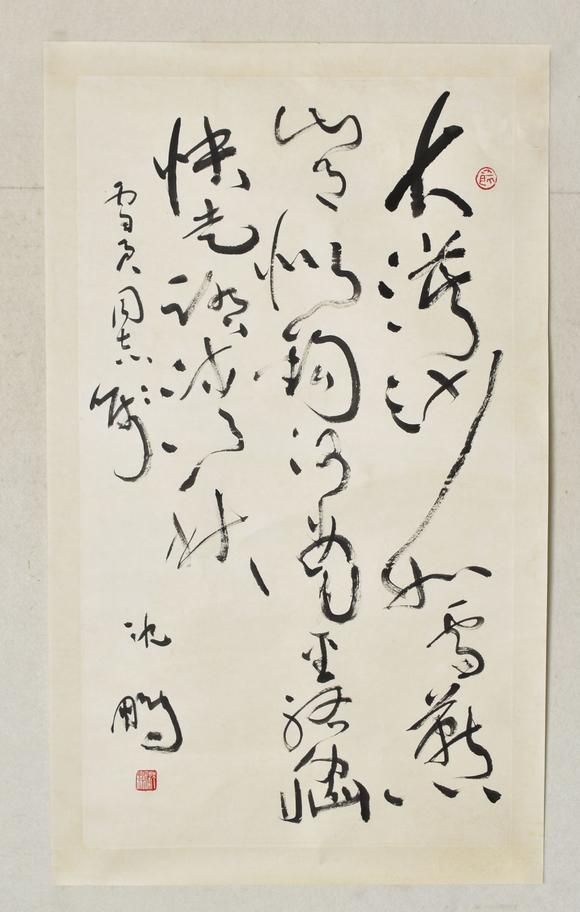 北京寶蘊沈鵬 書法
