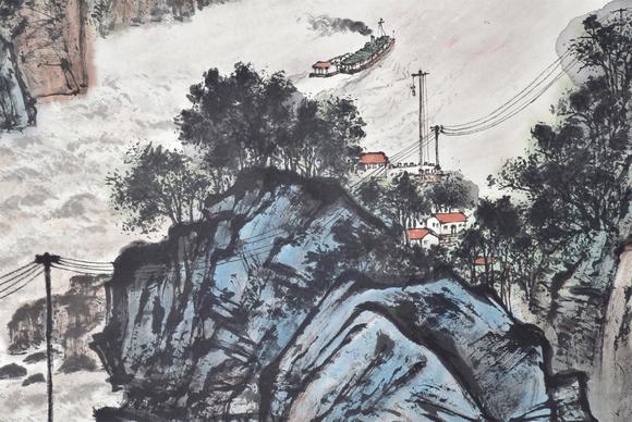 北京寶蘊(yùn)黃純堯 山水