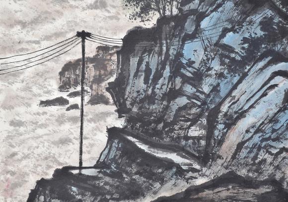 北京寶蘊黃純堯 山水