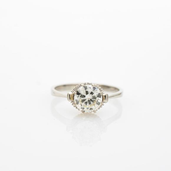 WettmannSolit?rring ca. 1,4 ct