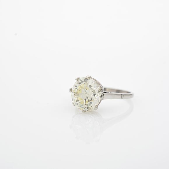WettmannSolit?r Diamantring ca. 4,8 ct