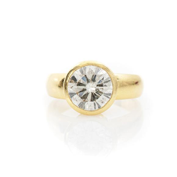 WettmannSolit?rring ca. 3,7 ct