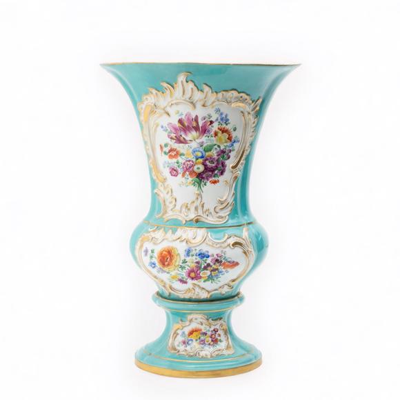 WettmannMEISSEN Balustervase Rocailledekor