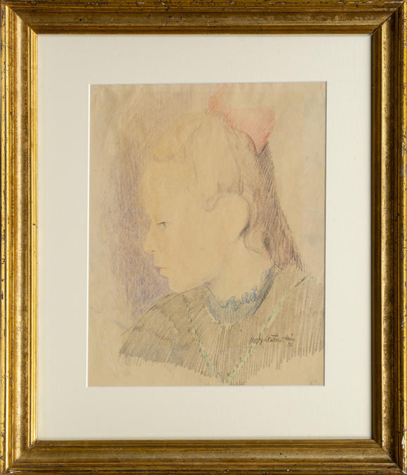 Auktionshaus StahlHarry Reuss-L?wenstein (Fulda 1880 - Hamburg 1966). Portrait of a Girl.