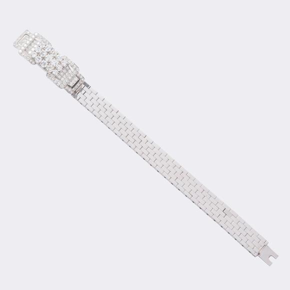 Auktionshaus StahlArt-déco Diamond Bracelet.