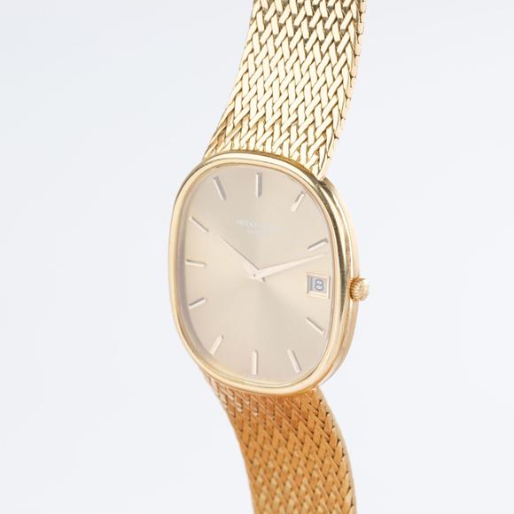 Auktionshaus StahlPatek Philippe. Rare Men's Wristwatch 'Ellipse d'Or' Jumbo.