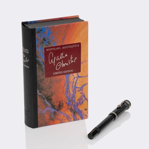 Auktionshaus StahlMontblanc. Limited Writers Edition Fountain Pen 'Agatha Christie'.