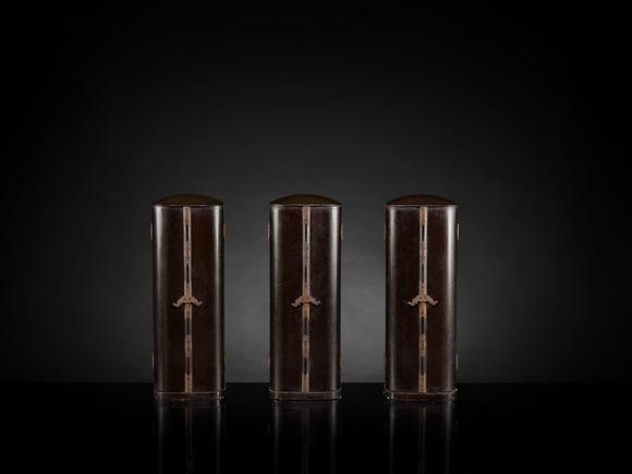 Galerie ZackeYAMAMOTO MOSUKE: A HIGHLY IMPORTANT COMPLETE SET OF 33 ‘THE SAIGOKU KANNON PILGRIMAGE ‘GOLD LACQUER ZUSHI (PORTABLE BUDDHIST SHRINES), DATED 1854