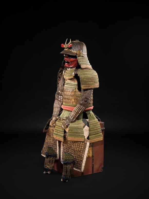 Galerie ZackeAN OKEGAWA NIMAI-DO GUSOKU (TWO-PIECE CUIRASS ARMOR) AND SO-FUKURIN SUJIBACHI KABUTO