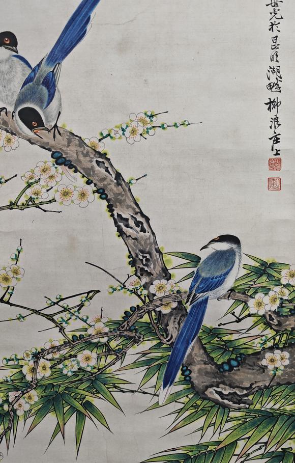 山東常藏原裱/花鳥