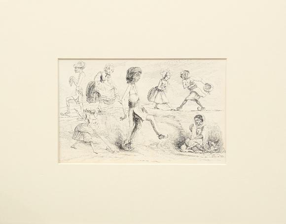 RoseberysDrawings and watercolors from the private sketching diary of Major-General Frederick Stafford Hewett (1826-1880), comprising an album with 159 drawing