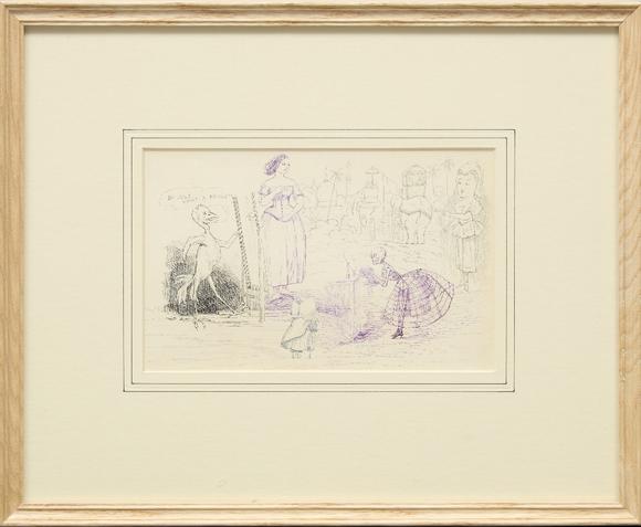 RoseberysDrawings and watercolors from the private sketching diary of Major-General Frederick Stafford Hewett (1826-1880), comprising an album with 159 drawing