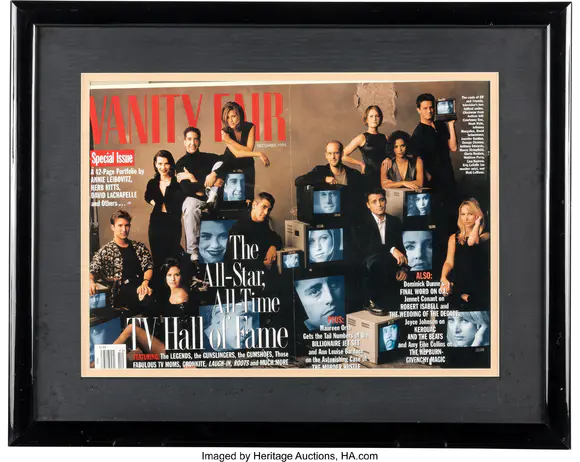 Heritage AuctionsGroup of (5) Framed Magazine Covers, Personally