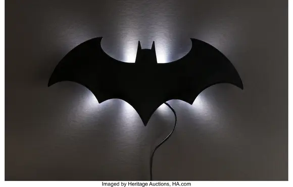 Heritage AuctionsGroup of (6) Batman Memorabilia and Decor, Perso