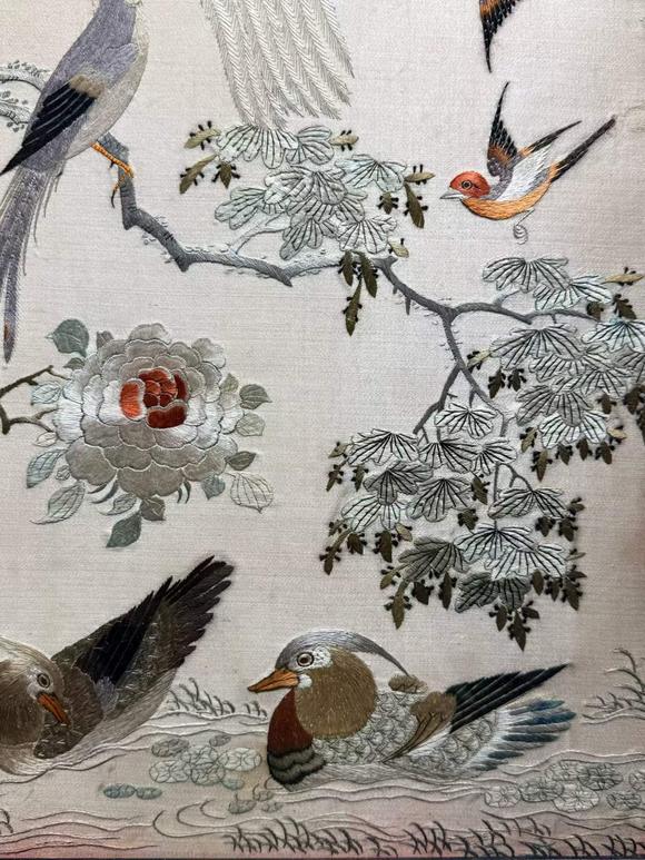 日本東勝刺繡百鳥朝鳳