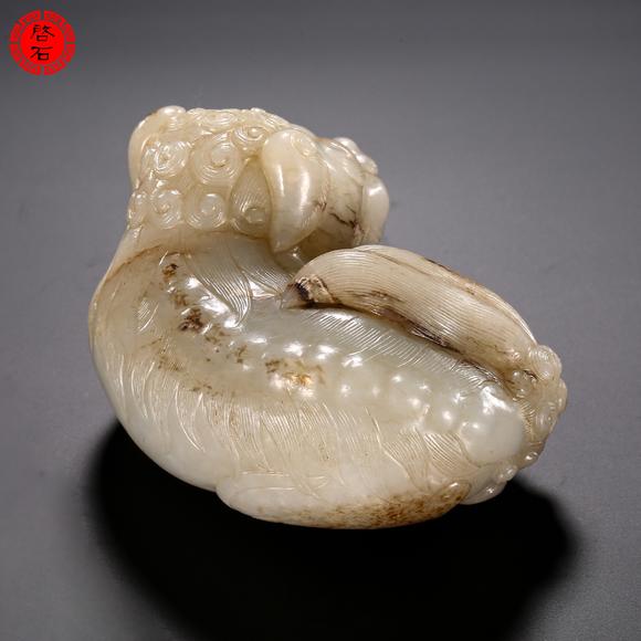 北京啟石明 圓雕瑞獸