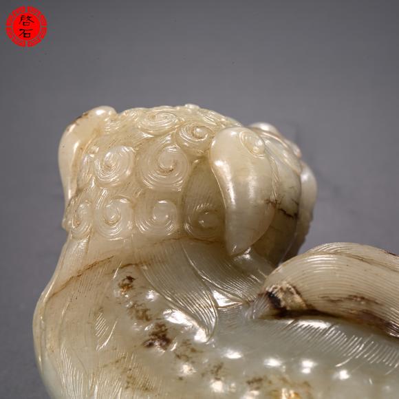 北京啟石明 圓雕瑞獸