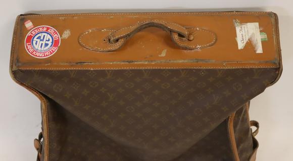 Clarke Auction GalleryCOUTURE. Vintage Louis Vuitton Garment Bag.
