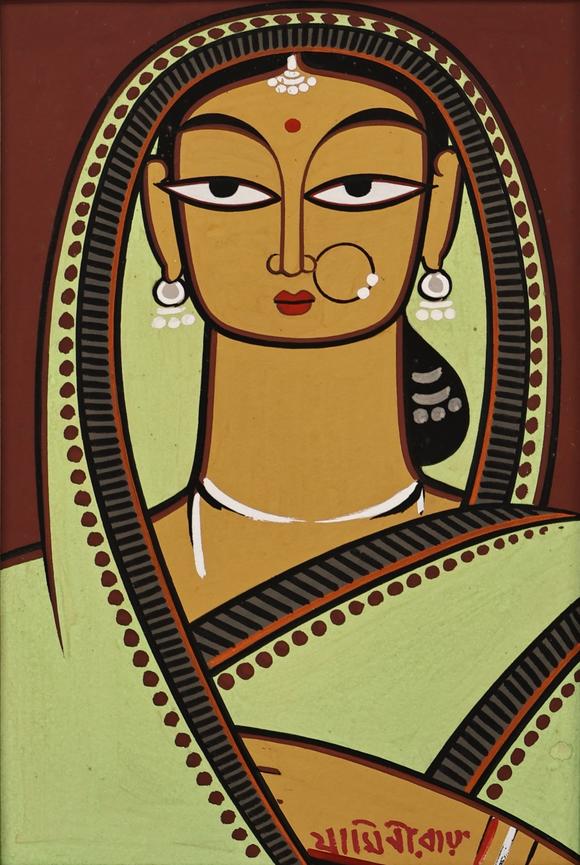 Clarke Auction GalleryJAMINI ROY (INDIAN, 1887-1972).