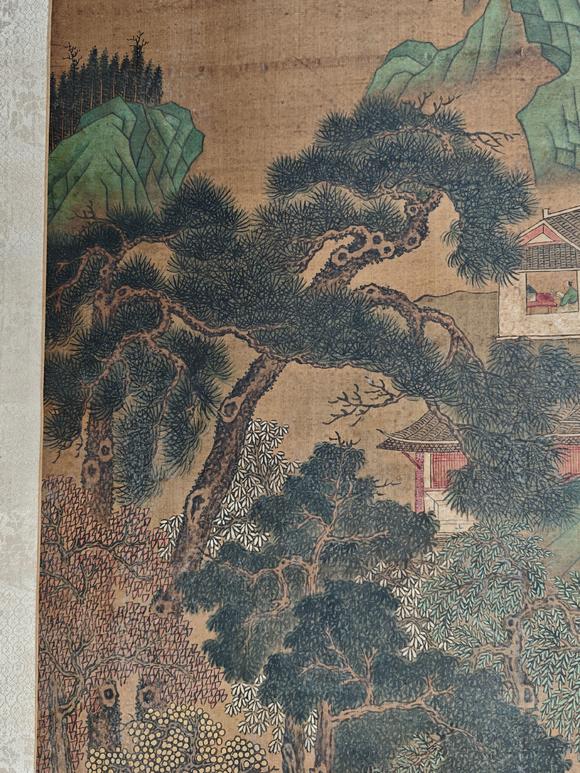 京都粵盛美術(shù)劉松年/原裝木盒