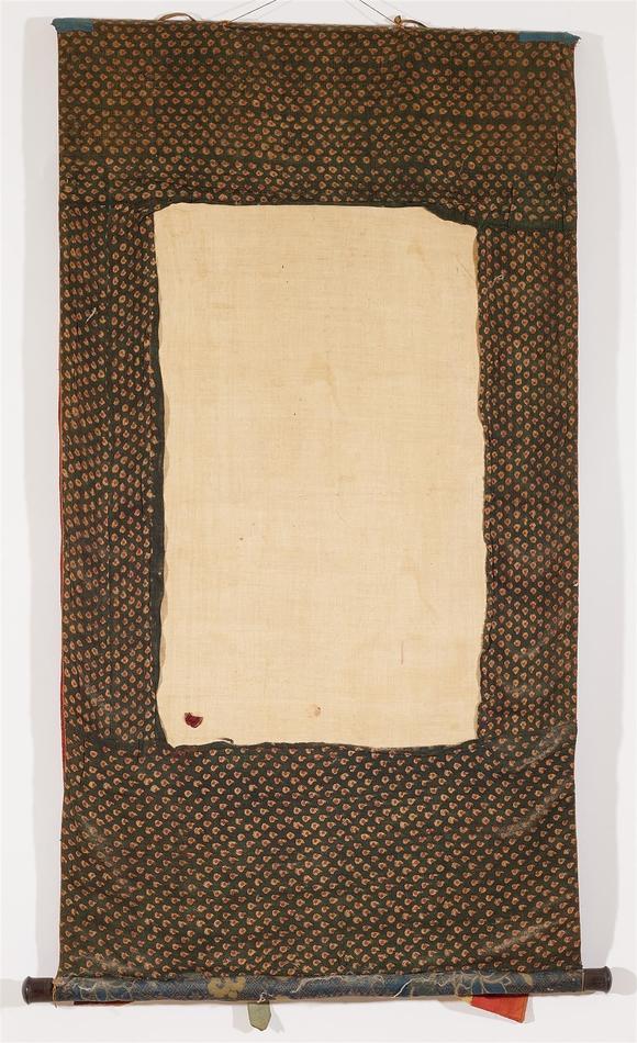 Kunsthaus Lempertz KGAn important Tibetan thangka of Dulzin Lodr? Bepa. Distemper and gold on cotton. Late 18/first half 19th century