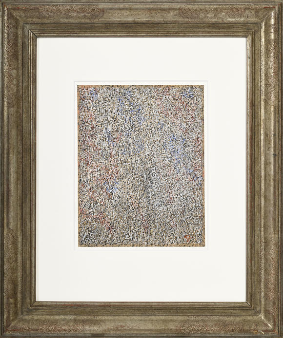 Piguet - H?tel des VentesMark Tobey (1890-1976),  Untitled , 1966, tempera sur papier, signée et datée, 29,5x23 cm