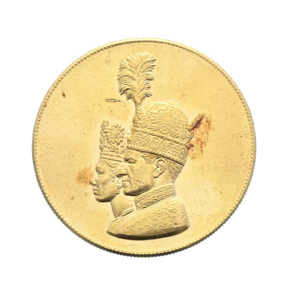 Piguet - H?tel des VentesMédaille commémorative en or du couronnement ou anniversaire du couronnement