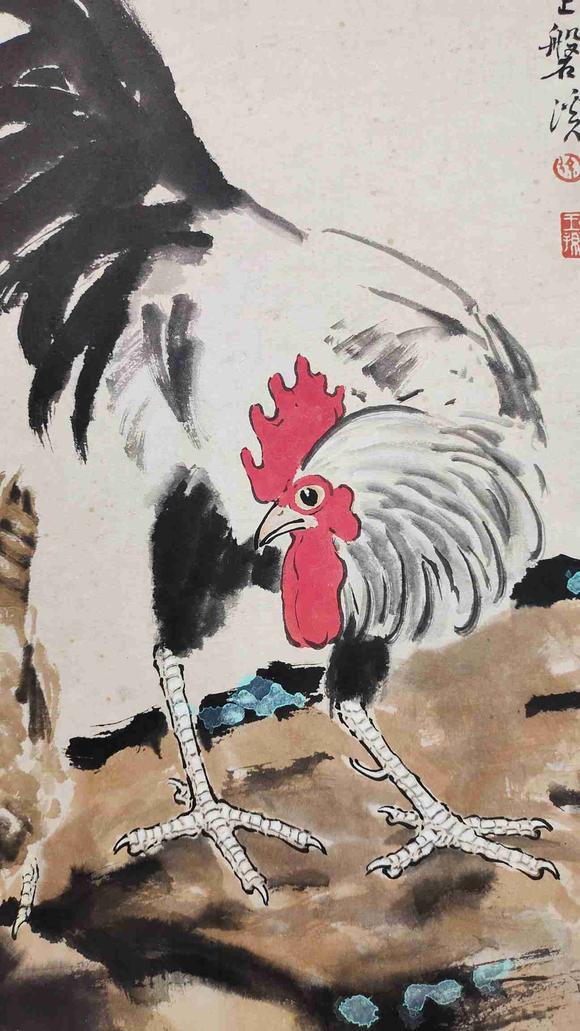 日本松町古美徐悲鴻 大吉圖