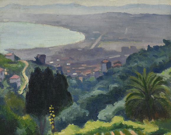 Piguet - H?tel des VentesAlbert Marquet (1875-1947),  Environs d'Alger , 1920, huile sur toile marouflée sur carton, signée, 33x41 cm