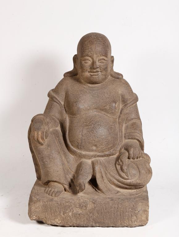 千美會石制彌勒佛造像