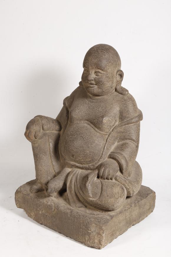 千美會石制彌勒佛造像