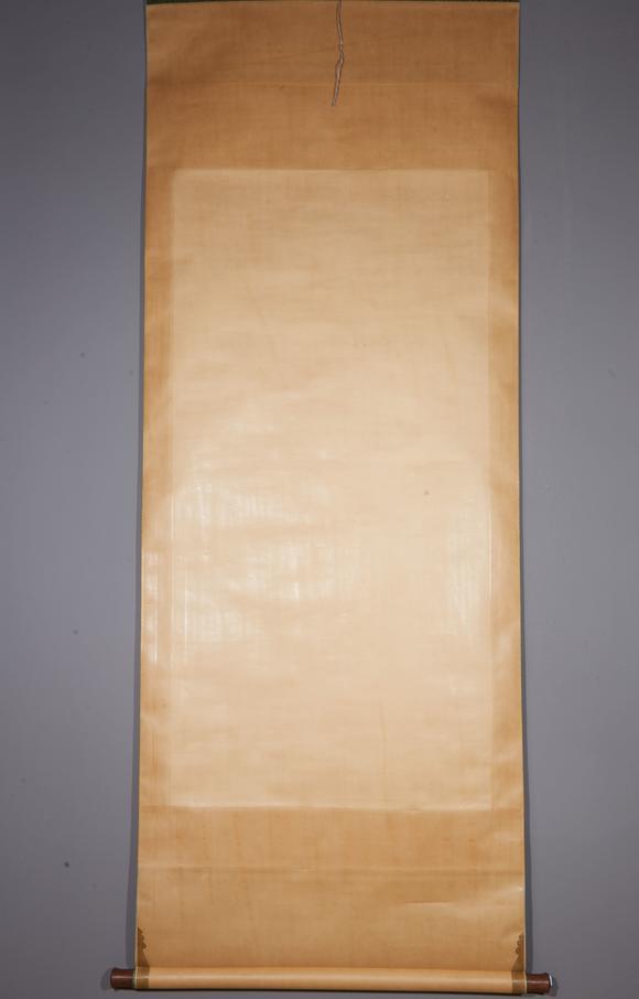 千美會(huì)仇英絹本松下高仕圖畫(huà)