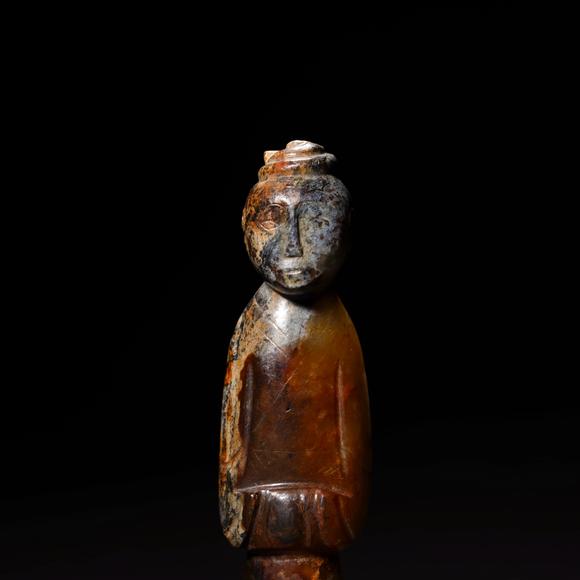 KARSON AUCTIONHan Dynasty Jade Figure 