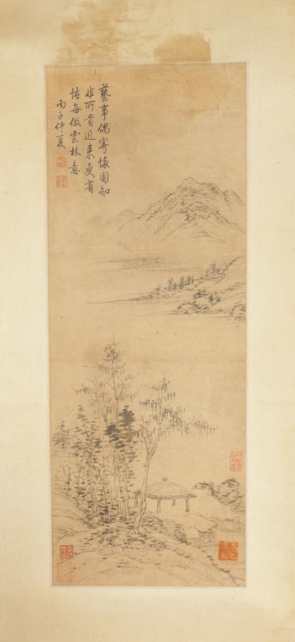 朱雀美術(shù)拍賣乾隆山水