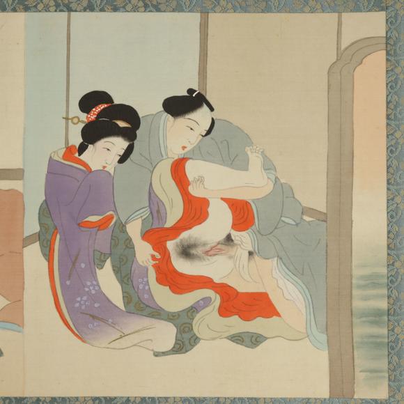 朱雀美術(shù)拍賣人物長卷十二幅 僅限日本國內(nèi)運輸