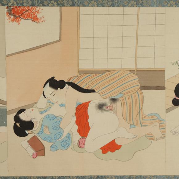 朱雀美術(shù)拍賣人物長卷十二幅 僅限日本國內(nèi)運輸